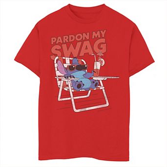 Boys 4-7 Lilo & Stitch Pardon My Swag Short Sleeve Graphic Tee