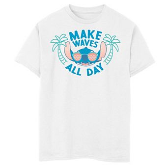 Boys 4-7 Lilo & Stitch Make Waves All Day Short Sleeve Graphic Tee