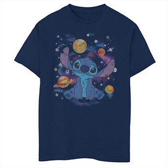 Boys 4-7 Lilo & Stitch Space Short Sleeve Graphic Tee