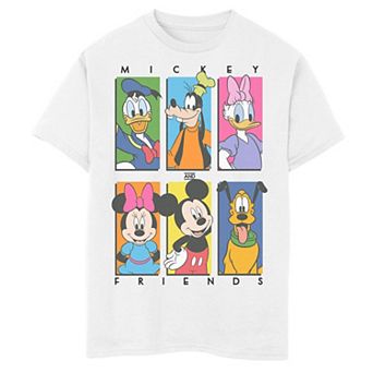 Boys 4-7 Mickey Mouse And Friends Short Sleeve Graphic Tee
