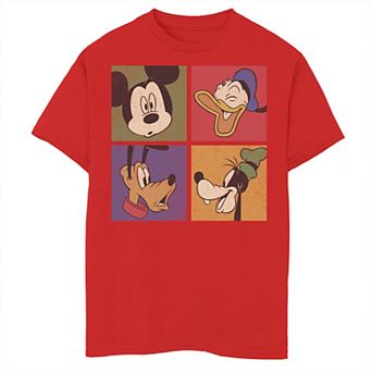 Boys 4-7 Mickey Mouse And Friends Expressions Short Sleeve Graphic Tee