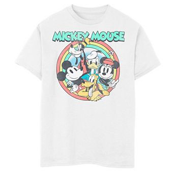 Boys 4-7 Mickey Mouse And Friends Vintage Short Sleeve Graphic Tee