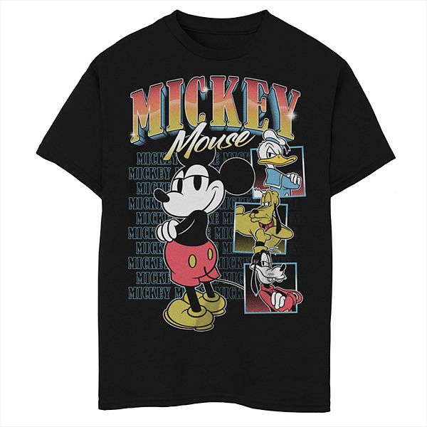 Boys 4-7 Disney Mickey Mouse And Friends Short Sleeve Graphic Tee