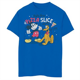 Boys 4-7 Mickey Mouse And Pluto Short Sleeve Graphic Tee