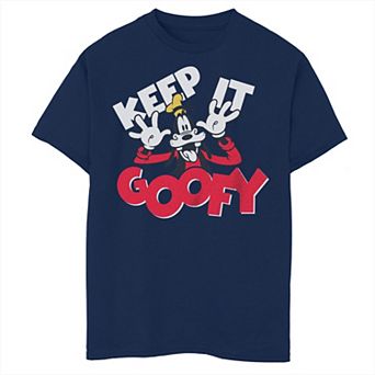 Boys 4-7 Disney Goofy Short Sleeve Graphic Tee
