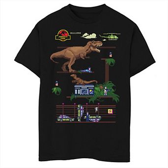 Boys 4-7 Jurassic Park Gaming Short Sleeve Graphic Tee