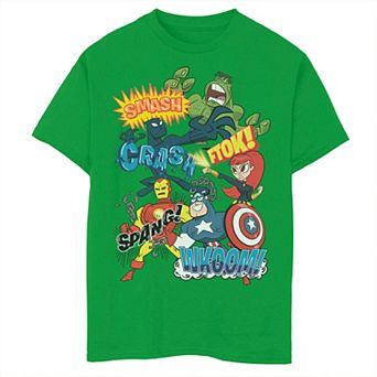 Boys 4-7 Marvel Animated Avengers Short Sleeve Graphic Tee