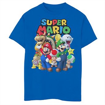 Boys 4-7 Nintendo Super Mario Short Sleeve Graphic Tee
