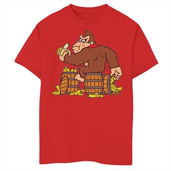 Boys 4-7 Donkey Kong Short Sleeve Graphic Tee