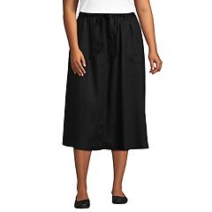 Kohls black 2024 midi skirt