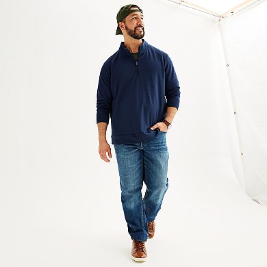 Big & Tall Sonoma Goods For Life® Everyday Quarter-Zip Pullover