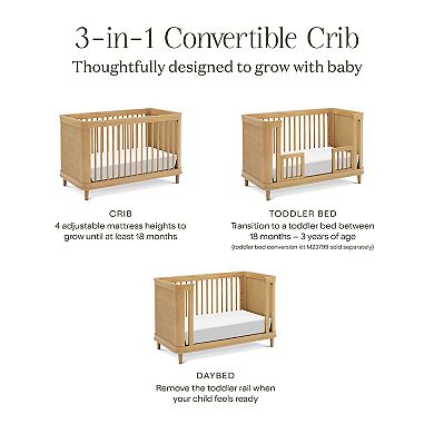 Namesake Marin with Cane 3-in-1 Convertible Crib