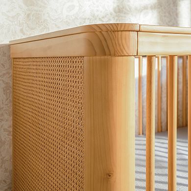 Namesake Marin Cane 3-in-1 Convertible Crib