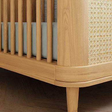 Namesake Marin Cane 3-in-1 Convertible Crib