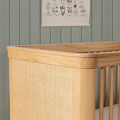 Namesake Marin Cane 3-in-1 Convertible Crib
