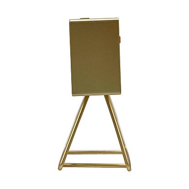 Seiko Olympia Gold Finish Mini Marathon Alarm Clock