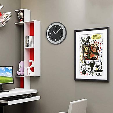 Seiko Minimalist Disco Wall Clock