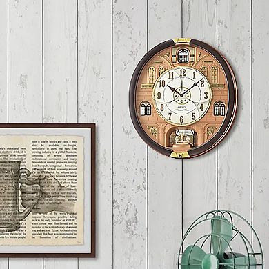Seiko Brooklyn Melodies In Motion Wall Clock