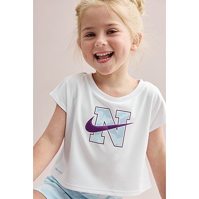 Baby & Toddler Girls Nike Graphic Tee and Skort Set
