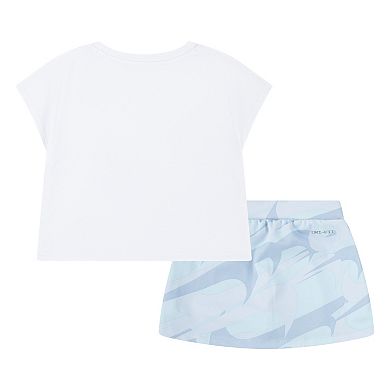 Baby & Toddler Girls Nike Graphic Tee and Skort Set