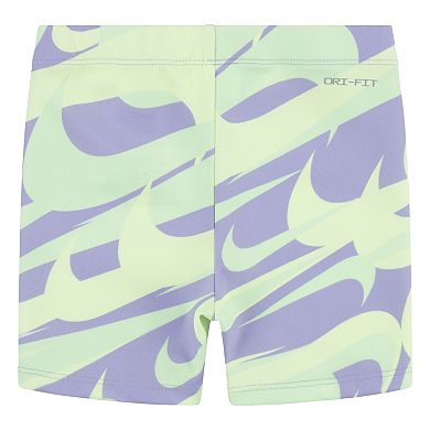 Baby & Toddler Girls Nike Tank And Printed Biker Shorts Set