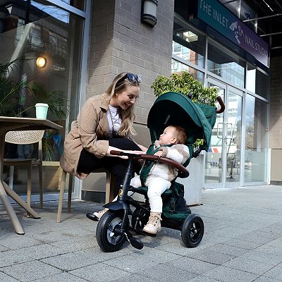 Baby Tricycle Q Play Rito Folding Trike Teal Q Play Rito Plus 3-In