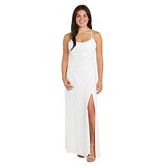 Kohls long 2025 white dresses