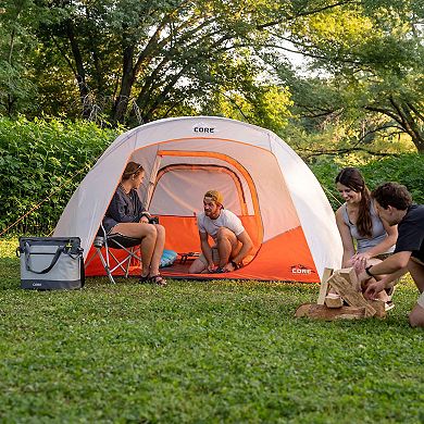 CORE 6 Person Dome Tent with Vestibule