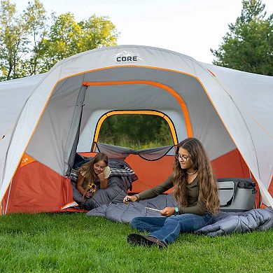 CORE 9 Person Dome Tent with Vestibule