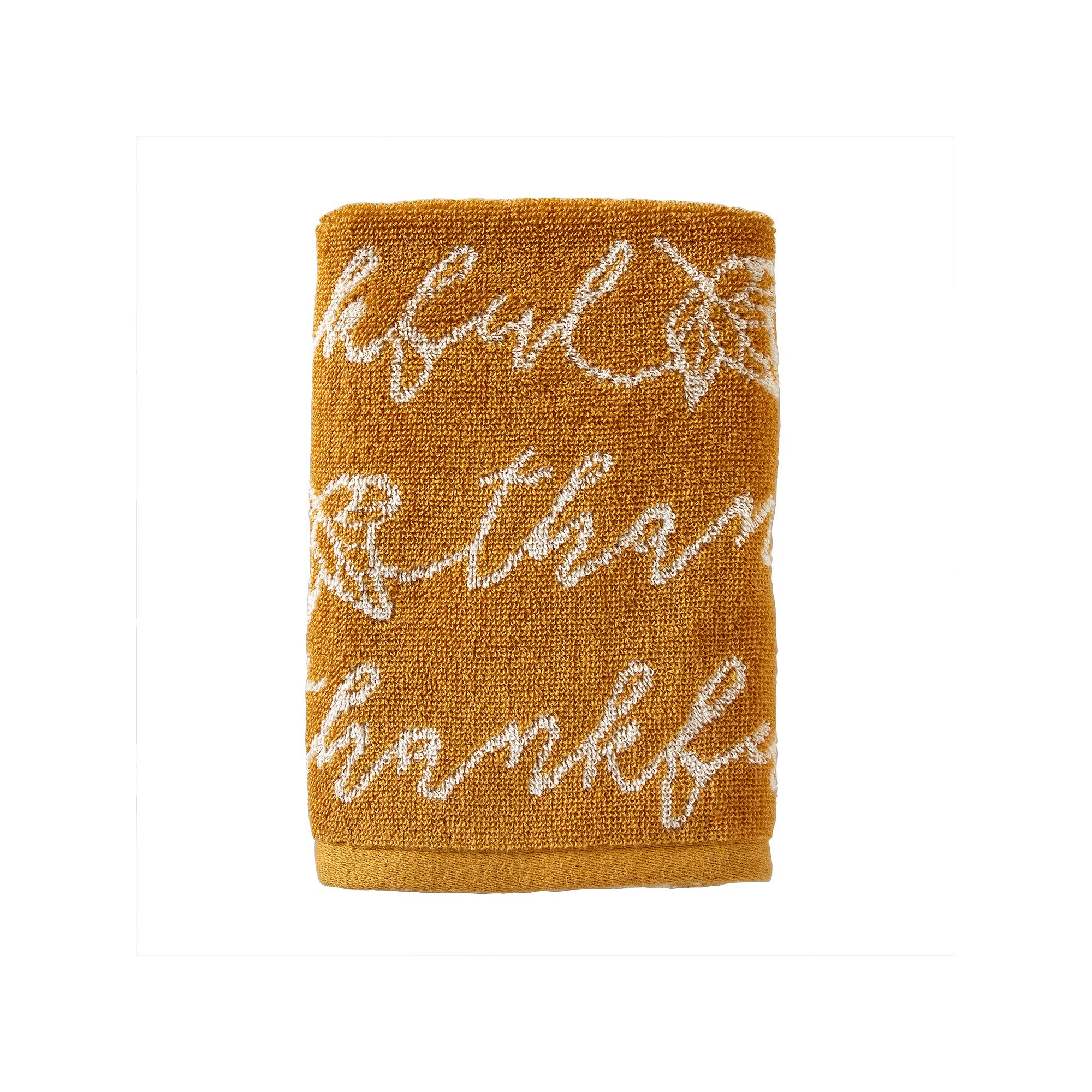 SKL Home Thankful Script 2-piece Hand Towel Set, Orange