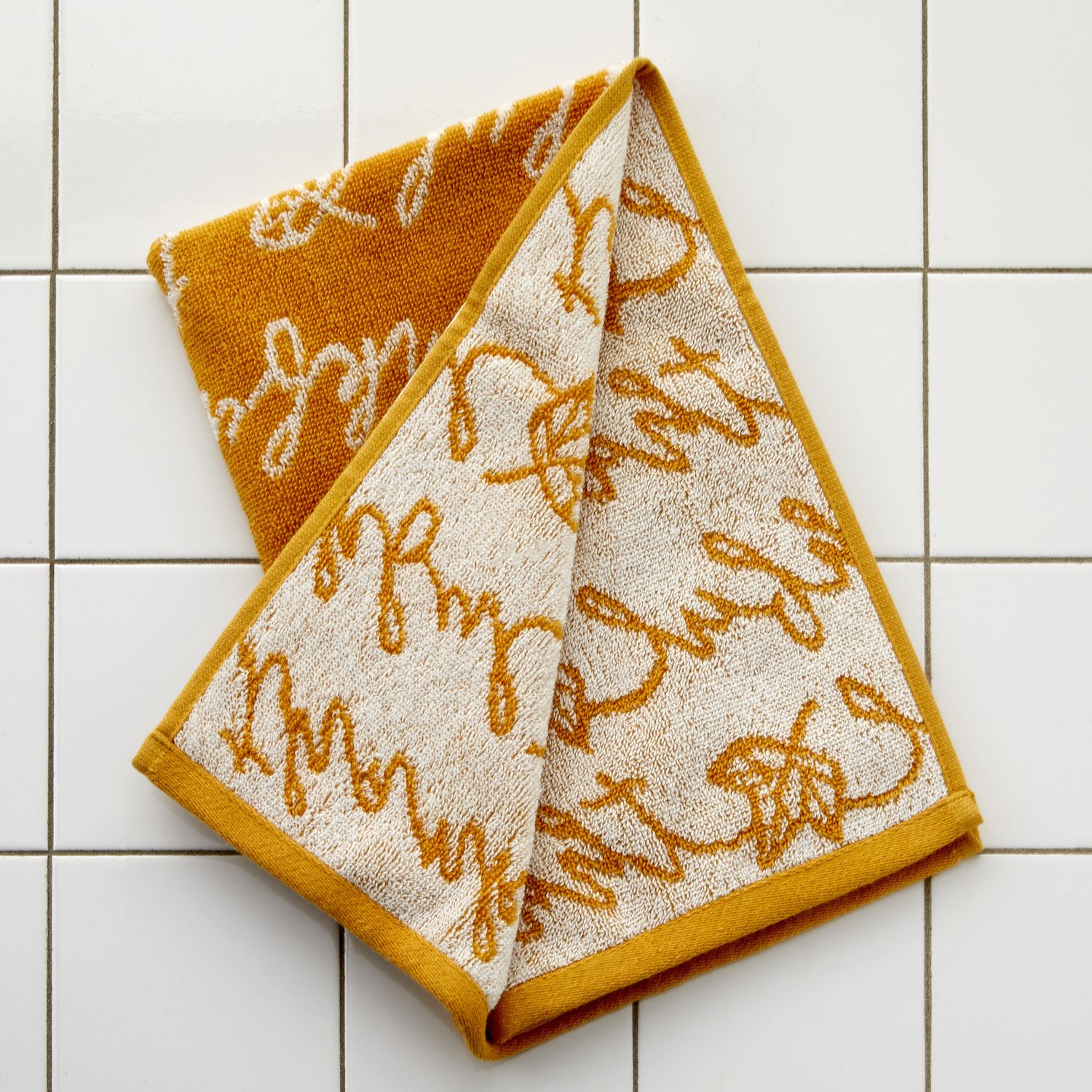 SKL Home Thankful Script Hand Towel - Thumbnail 2