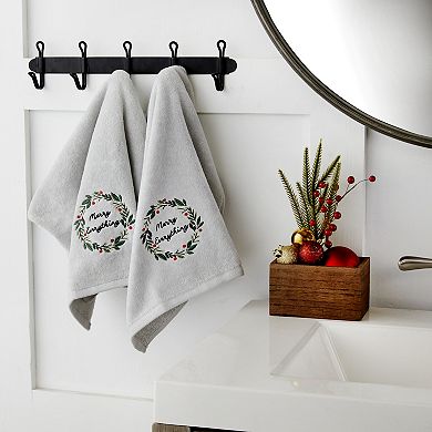 SKL Home Merry Everything 2-piece Hand Towels Set