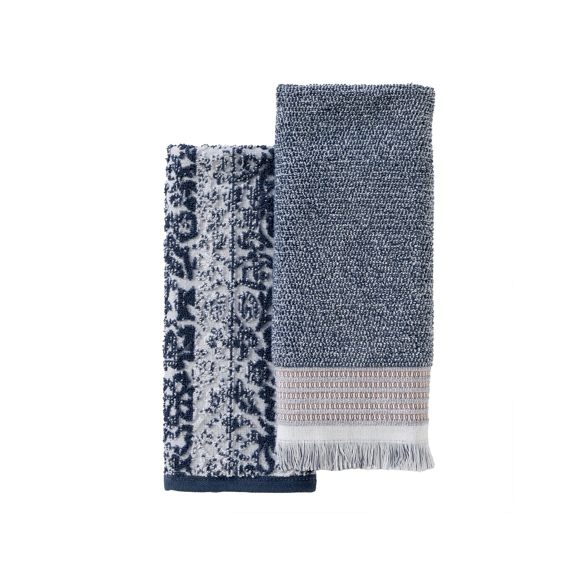 SKL Home Lincoln Park 2-pc. Hand Towel Set, Blue