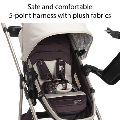 Safety 1ˢᵗ® Deluxe Grow and Go™ Flex 8-in-1 Travel System