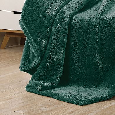 VCNY Home Adrianna High Pile Plush Throw Blanket