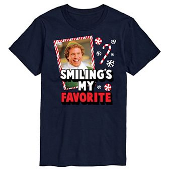 Men's Elf Smilings My Favorite Tee