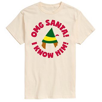 Men's Elf OMG Santa Tee