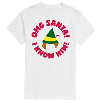 Men's Elf OMG Santa Tee