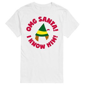 Men's Elf OMG Santa Tee