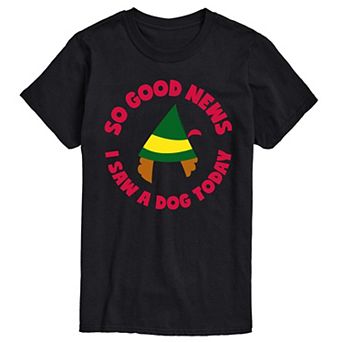 Men's Elf Saw A Dog Tee