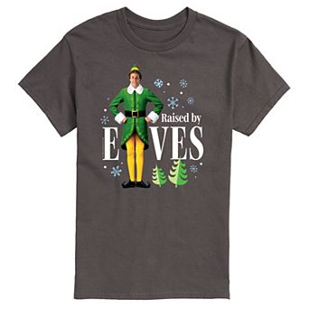 Men's Elf Raised By Elves Tee