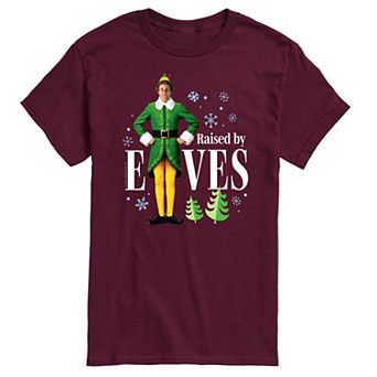 Men's Elf Raised By Elves Tee