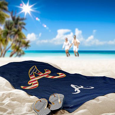 MLB Official Atlanta Braves "Celebrate Series" Beach Towel
