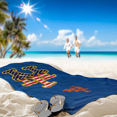 MLB Official New York Mets "Celebrate Series" Beach Towel