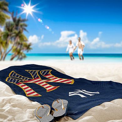 MLB Official New York Yankees "Celebrate Series" Beach Towel
