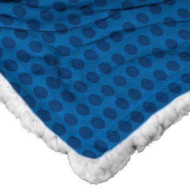 MLB Official Chicago Cubs "Celebrate Series" Silk Touch Sherpa Throw Blanket