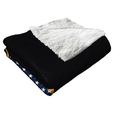 MLB Official San Francisco Giants "Celebrate Series" Silk Touch Sherpa Throw Blanket