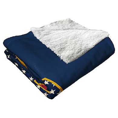 MLB Official Minnesota Twins "Celebrate Series" Silk Touch Sherpa Throw Blanket