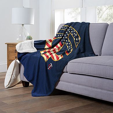 MLB Official Minnesota Twins "Celebrate Series" Silk Touch Sherpa Throw Blanket