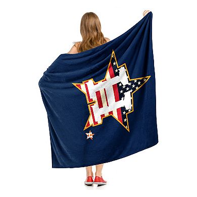 MLB Official Houston Astros "Celebrate Series" Silk Touch Throw Blanket